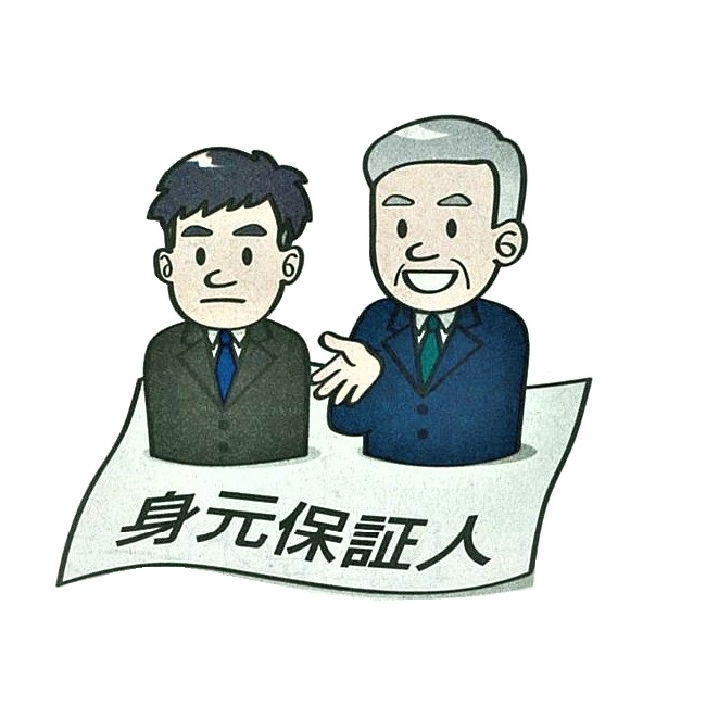 身元保証イラスト